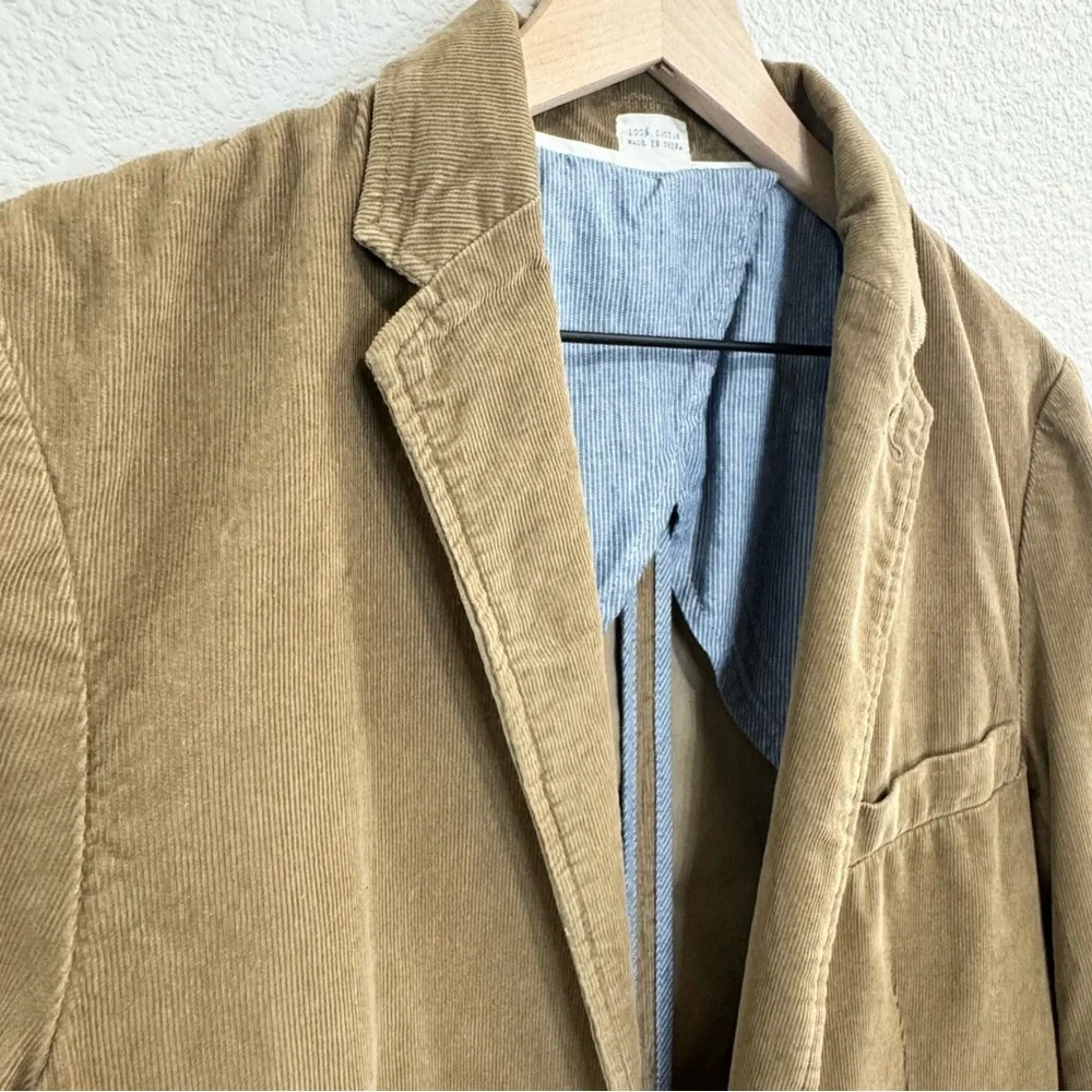 J.Crew Corduroy Blazer Jacket Brown Size S (Unisex: Men’s S/Women’s M-L) - Picture 5 of 11